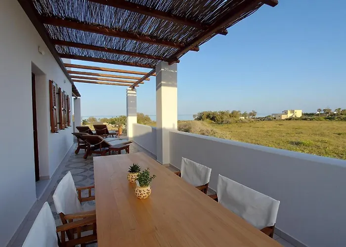 Front Pasithea Villa Monolithos